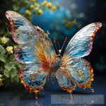 Butterfly Wall Art With Its Charming Colors And Delicate Wings Animal Ai Art