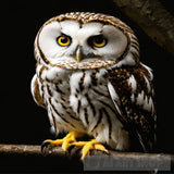 بومه واشكالها المختلفة Animal Ai Art