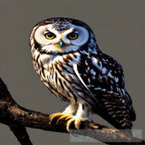 بومه واشكالها المختلفة Animal Ai Art