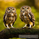 بومه واشكالها المختلفة Animal Ai Art