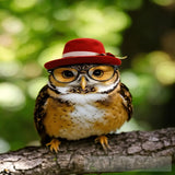 بومه واشكالها المختلفة Animal Ai Art