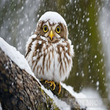 بومه واشكالها المختلفة Animal Ai Art