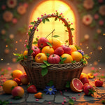 A basket full of fruits #3