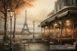 Cafe Paris Ai Artwork