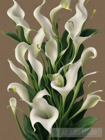 Calla Lilies I Surrealism Ai Art