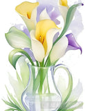 Calla Lilly Still Life Ai Art