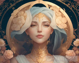 Cancer - ’Cosmic Embrace’ Abstract Ai Art