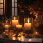 Candles Wall Art Ai Artwork