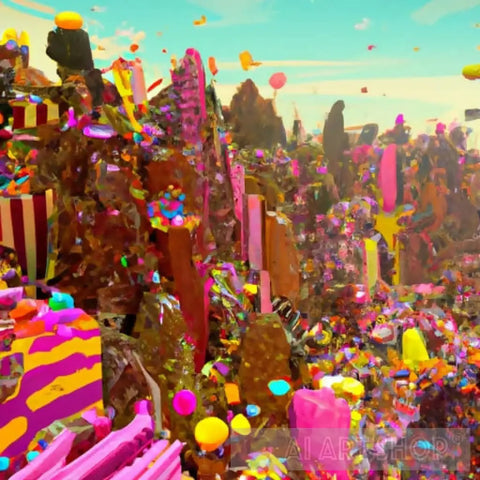 Candyland Ai Artwork