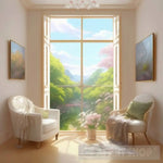 Capturing Nature’s Elegance: The Narcissus Wall Painting Landscape Ai Art