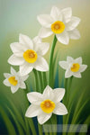 Capturing Nature’s Elegance: The Narcissus Wall Painting Landscape Ai Art