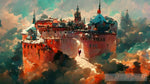 Castle In The Sky Landscape Ai Art