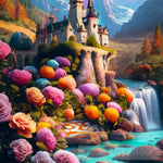 Castle Landscape Ai Art