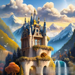 Castle Landscape Ai Art