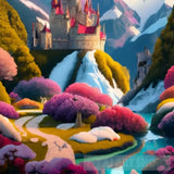 Castle Landscape Ai Art