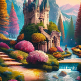 Castle Landscape Ai Art