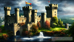 Castles Of The Middle Ages Landscape Ai Art
