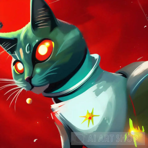 Cat Ai Painting