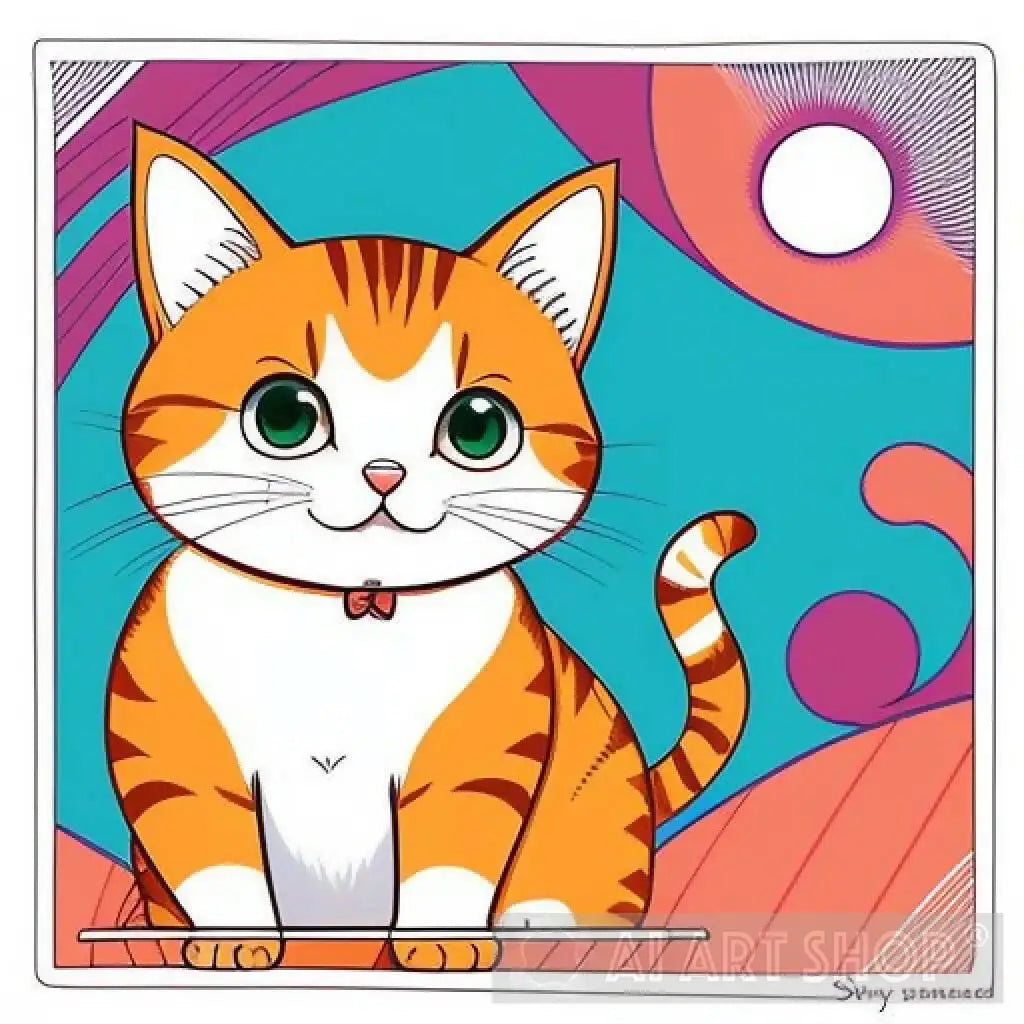 cat ai art