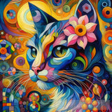 Cat Coloring Paint Ai Painting