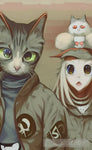 Cat Couple 01 By .jesse. Ai Artwork