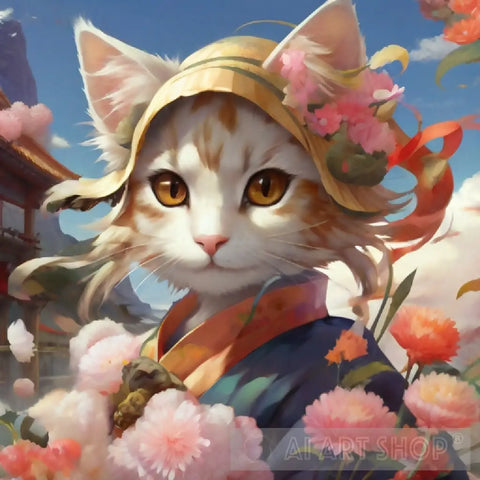 Cat Girl Ai Artwork