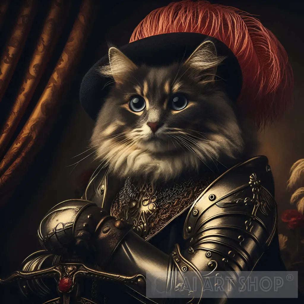 cat in armor