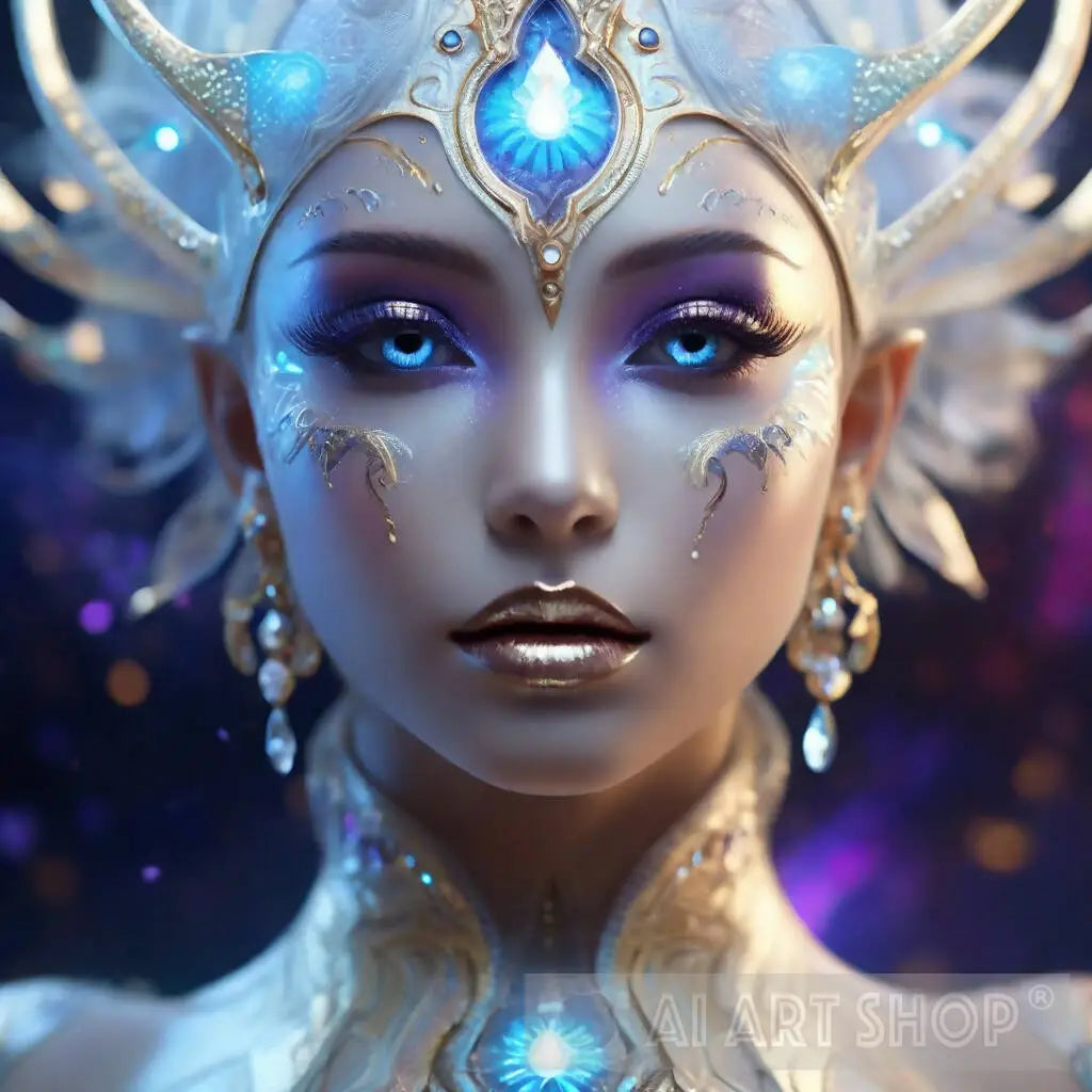 Celestial Characters - AI Art of Ethereal Being