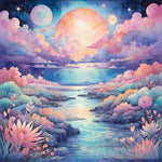 Celestial Dreamscape 3 Surrealism Ai Art