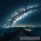 Celestial Tapestry Landscape Ai Art