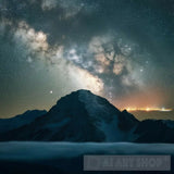 Celestial Tapestry Landscape Ai Art