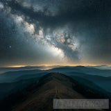 Celestial Tapestry Landscape Ai Art