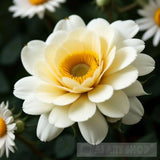 Chamomile Rose Landscape Ai Art