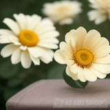 Chamomile Rose Landscape Ai Art