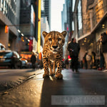 Cheetah In New York Animal Ai Art