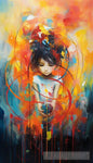 Cherished Innocence: Loving Our Inner Child Abstract Ai Art