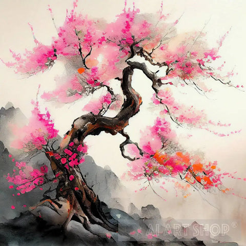 Cherry Blossom 02 Ai Painting