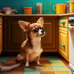 Chihuahua Waiting For Food Animal Ai Art