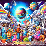 Children Universe Surrealism Ai Art