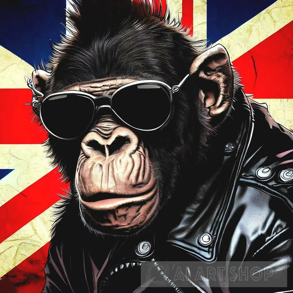 Chimp Punk punk is not dead