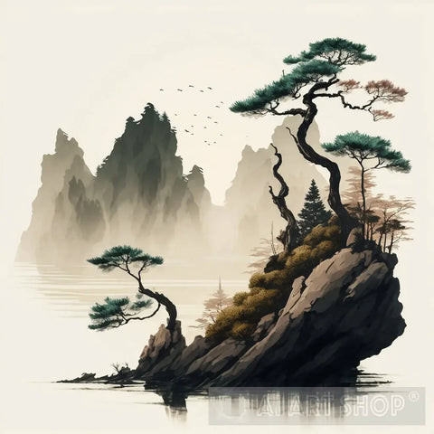 Chinas Scenic Splendor Landscape Ai Art