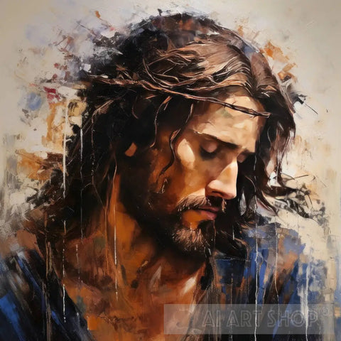 Christ Impressionism Ai Art