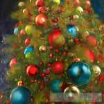 Christmas Tree 001 Impressionism Ai Art