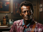 Chuck Berry 2 Portrait Ai Art