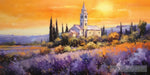 Church At Sunset 2 Landscape Ai Art