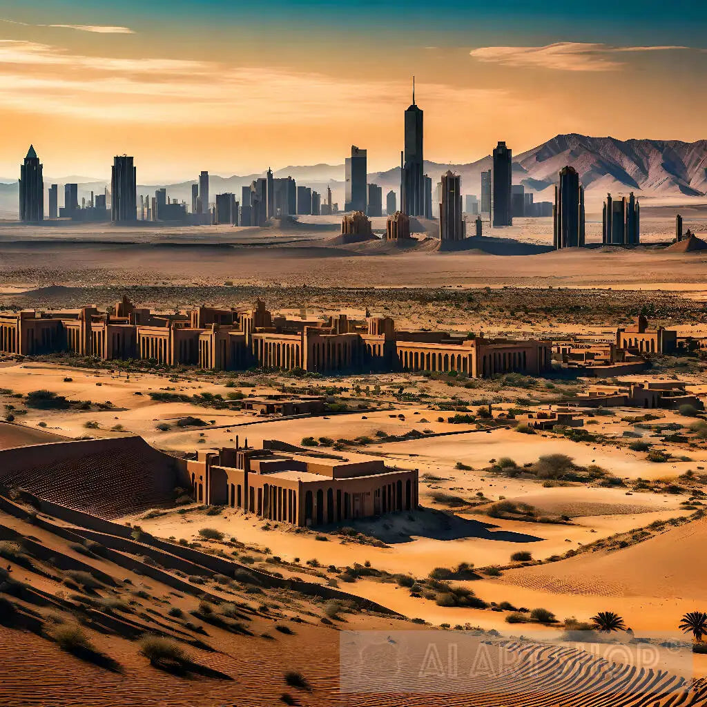 City in a desert