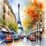 City Of Paris Ai Painting