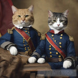 Civil War Cats Ai Artwork