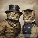 Civil War Cats Ai Artwork