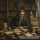 Classic Books Ai Artwork